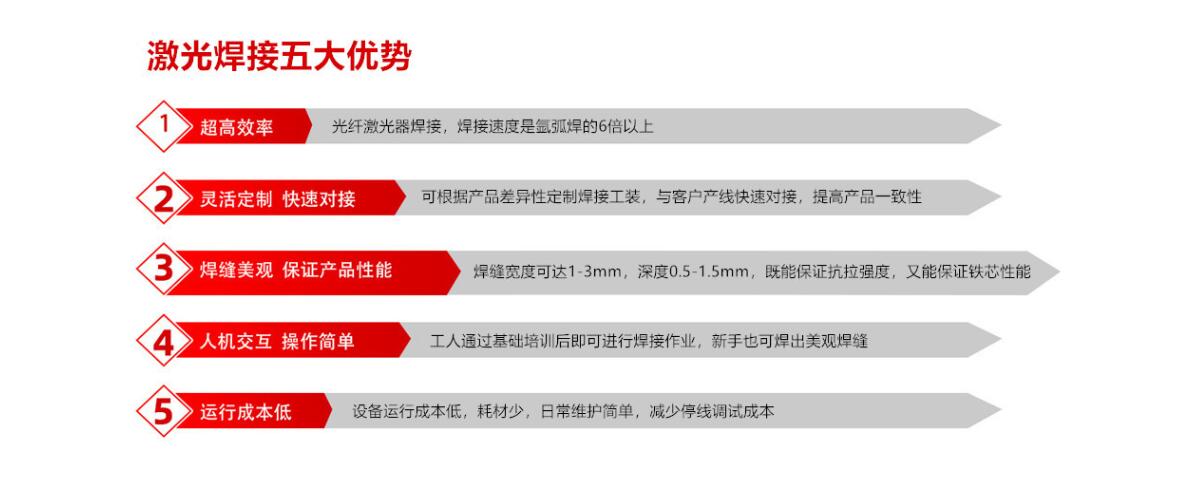 電機鐵芯激光焊接工作站