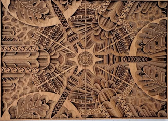 激光切割藝術木雕，展現絕美的藝術盛宴