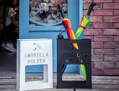 激光切割雨傘架，雨傘收納神器